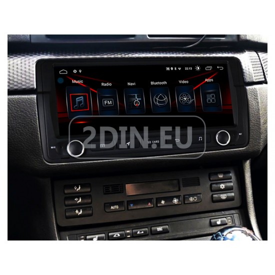 BMW E46 - 8.8" МУЛТИМЕДИЯ / Навигация CPU:8-CORE, android 16 + DSP + CARPLAY + SIM